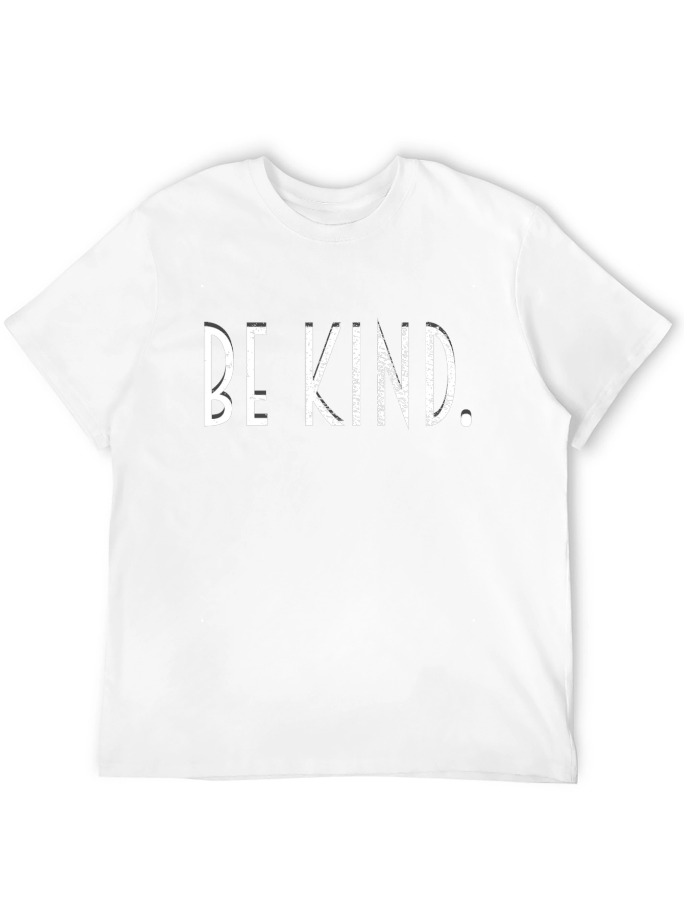 Camiseta Negra Sé Amable para Hombre