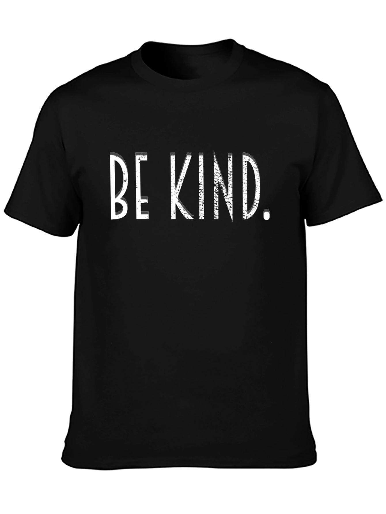 Camiseta Negra Sé Amable para Hombre