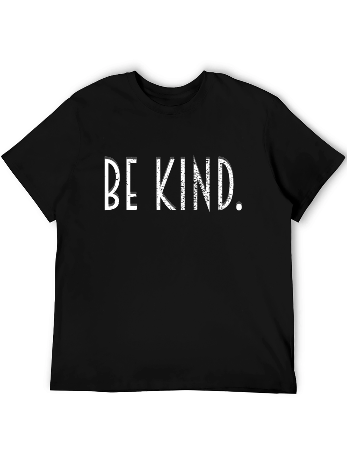Camiseta Negra Sé Amable para Hombre