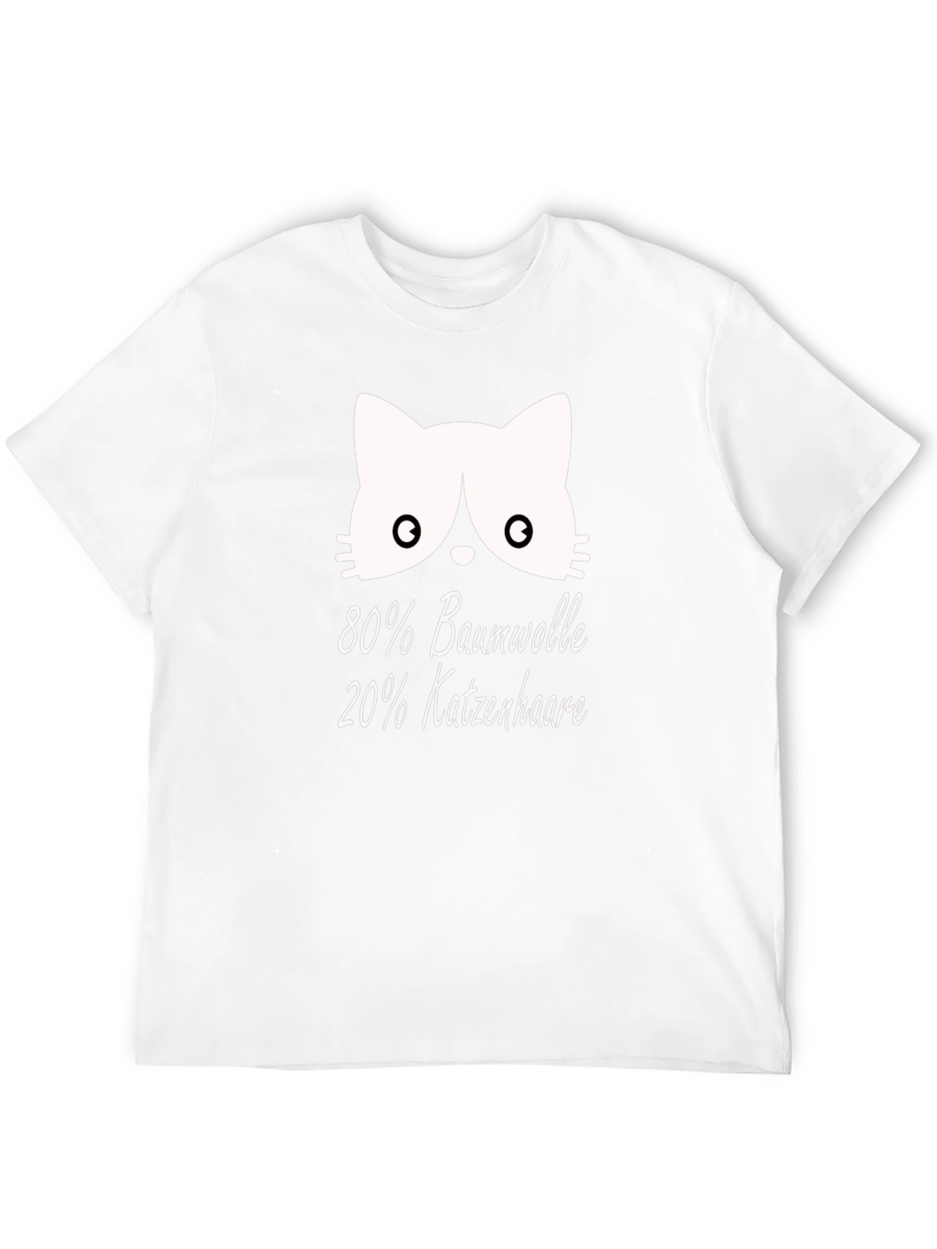 Camiseta Negra con Diseño Gato y Texto Divertido
