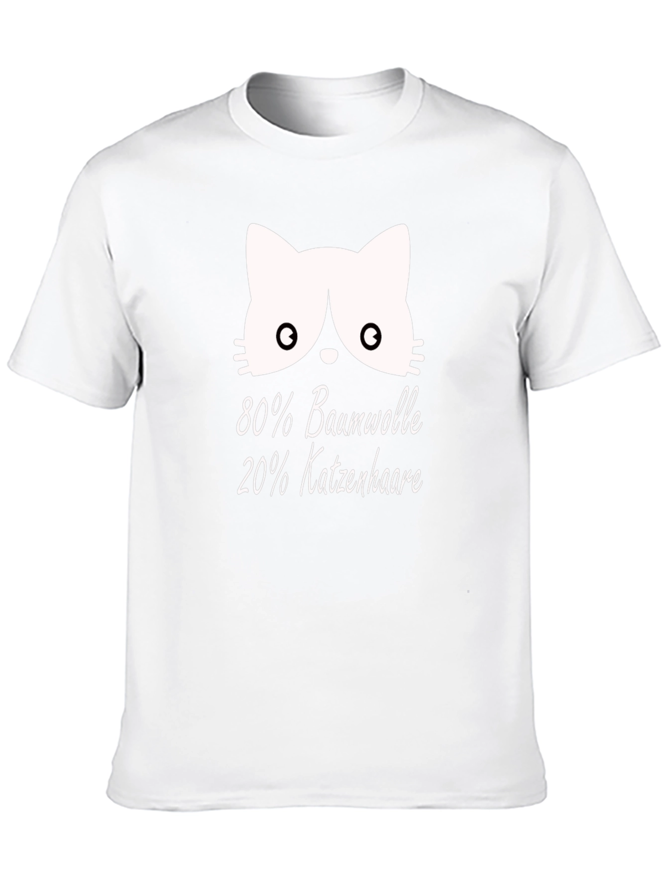 Camiseta Negra con Diseño Gato y Texto Divertido