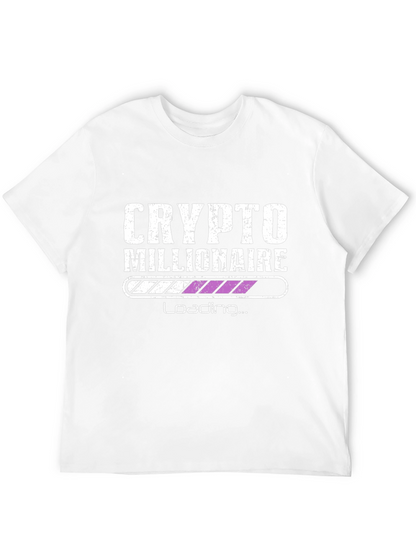 Camiseta Hombre Crypto Millionaire - Cargando...