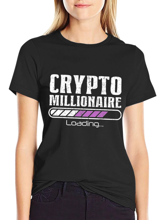 Camiseta Hombre Crypto Millionaire - Cargando...