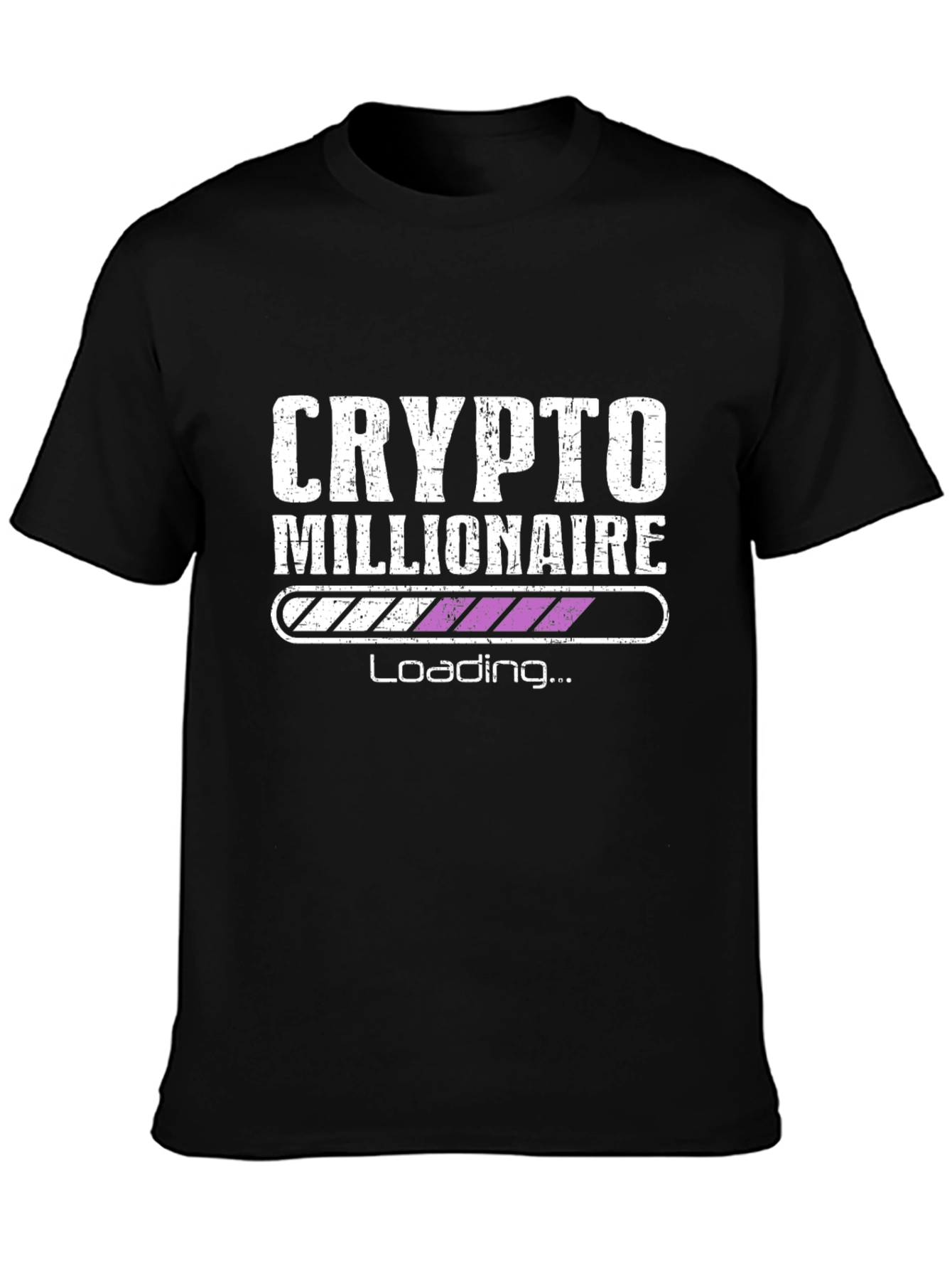 Camiseta Hombre Crypto Millionaire - Cargando...
