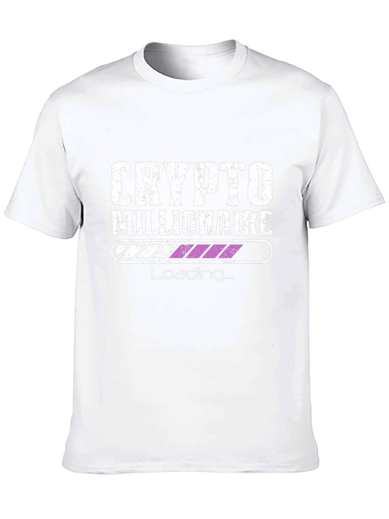 Camiseta Hombre Crypto Millionaire - Cargando...