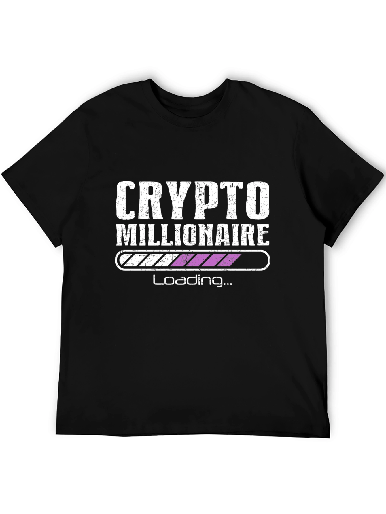 Camiseta Hombre Crypto Millionaire - Cargando...