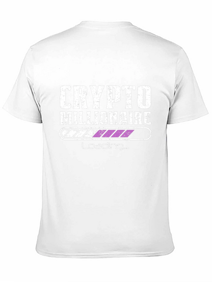Camiseta Hombre Crypto Millionaire - Cargando...