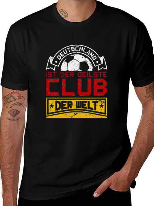 Camiseta Negra Fútbol Alemania - Club Más Genial del Mundo