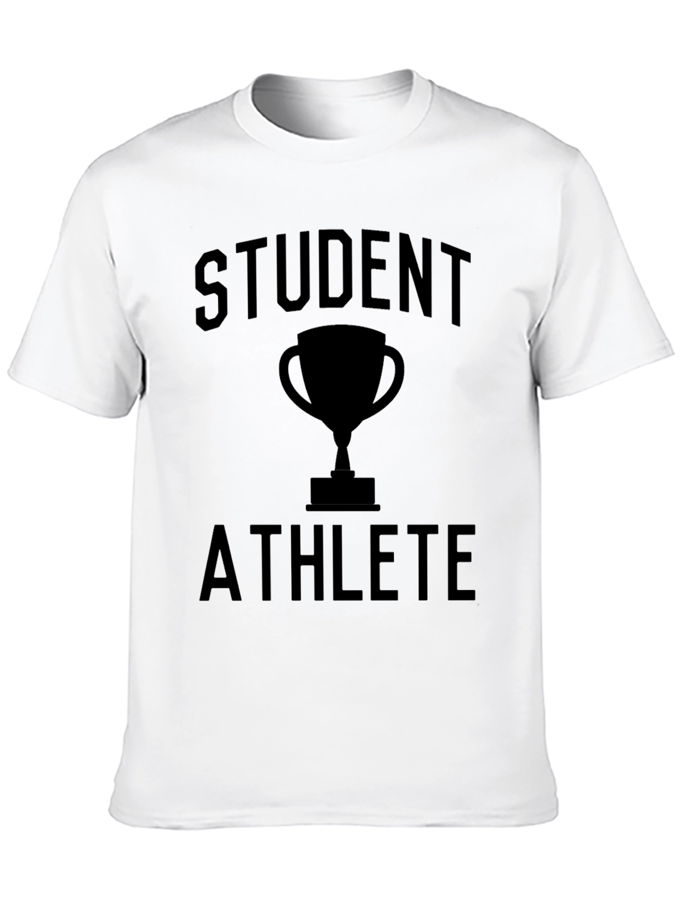Camiseta Negra Estudiante Atleta