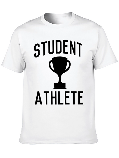 Camiseta Negra Estudiante Atleta