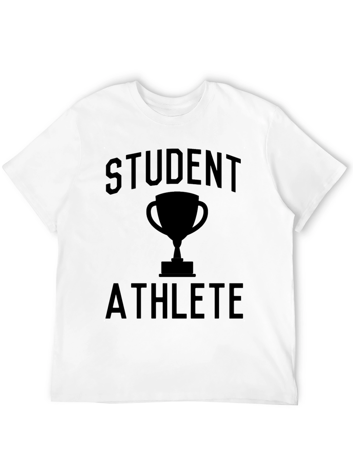 Camiseta Negra Estudiante Atleta