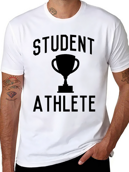 Camiseta Negra Estudiante Atleta