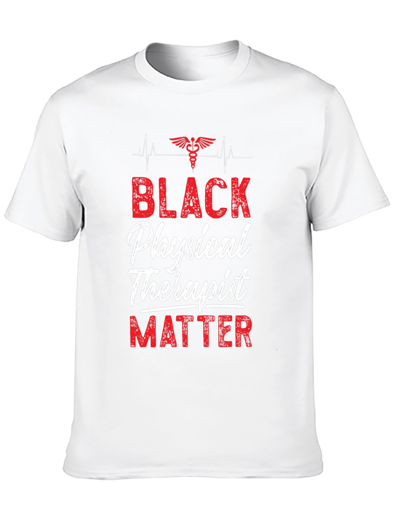 Camiseta Black Physical Therapist Matter para Fisioterapeutas