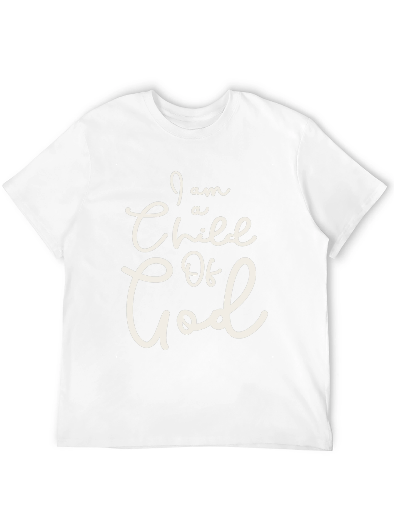 Camiseta Negra Soy un Hijo de Dios