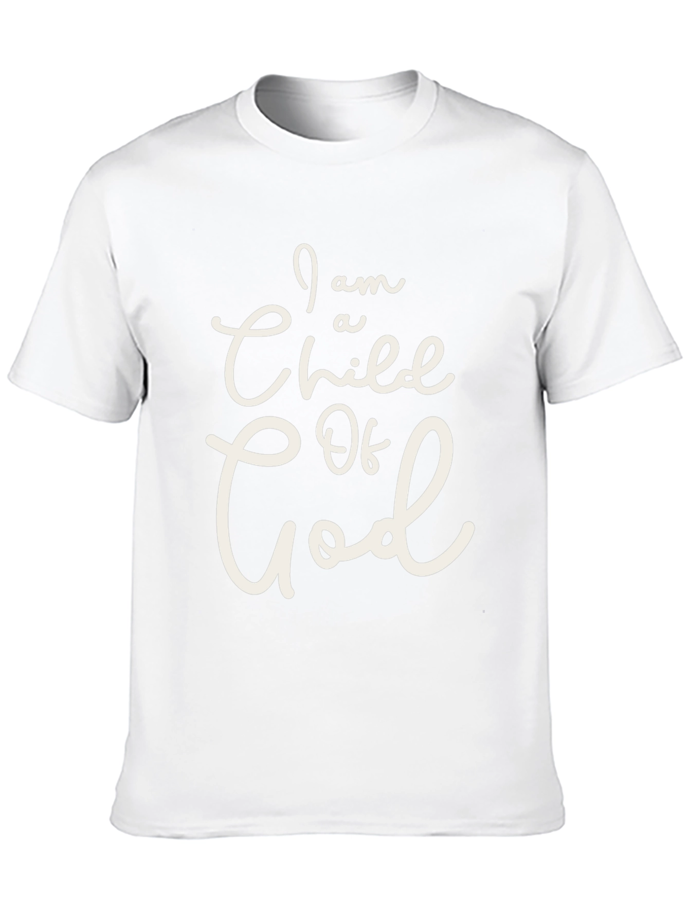 Camiseta Negra Soy un Hijo de Dios