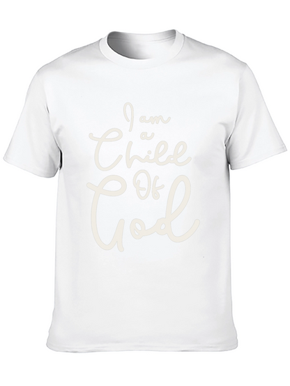 Camiseta Negra Soy un Hijo de Dios