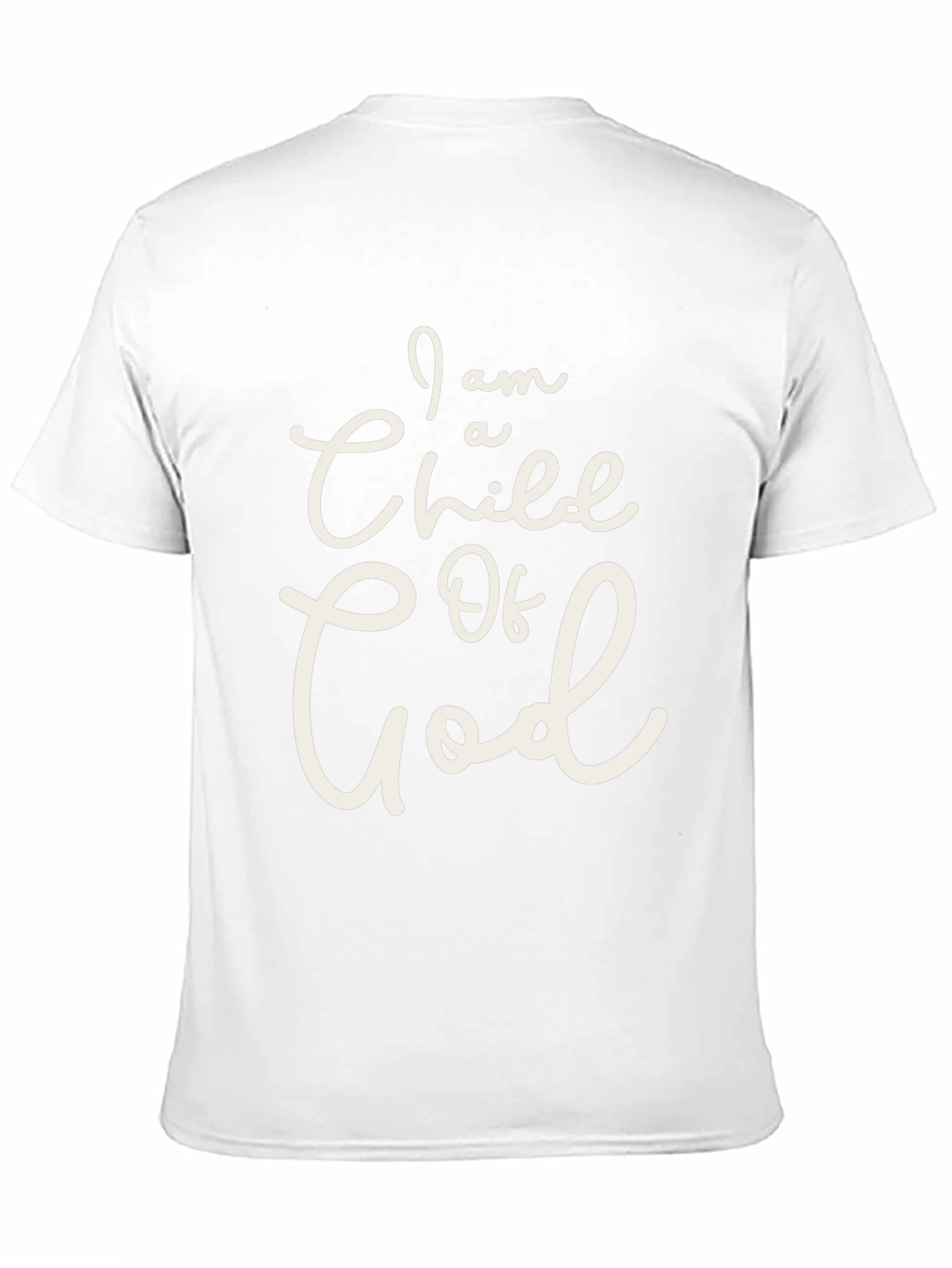 Camiseta Negra Soy un Hijo de Dios