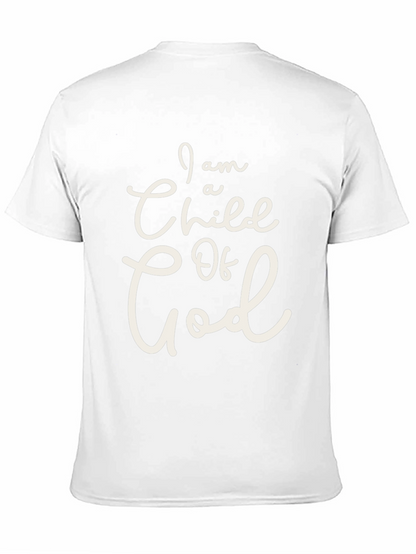 Camiseta Negra Soy un Hijo de Dios