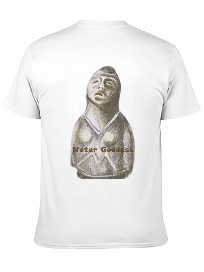 Camiseta Negra Diosa del Agua