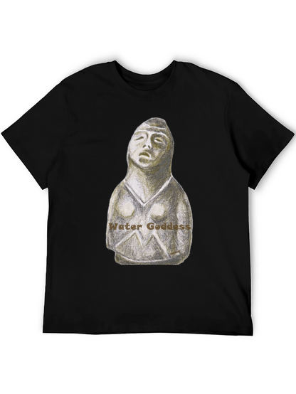 Camiseta Negra Diosa del Agua
