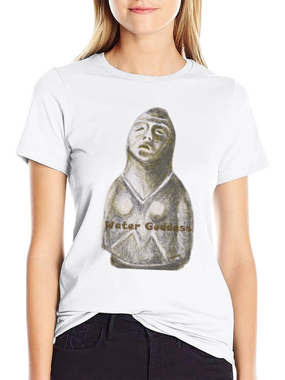 Camiseta Negra Diosa del Agua
