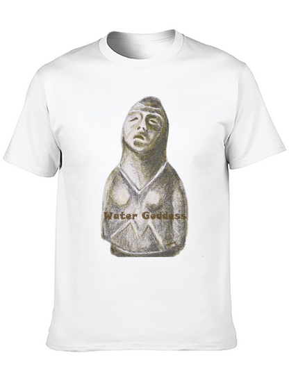 Camiseta Negra Diosa del Agua