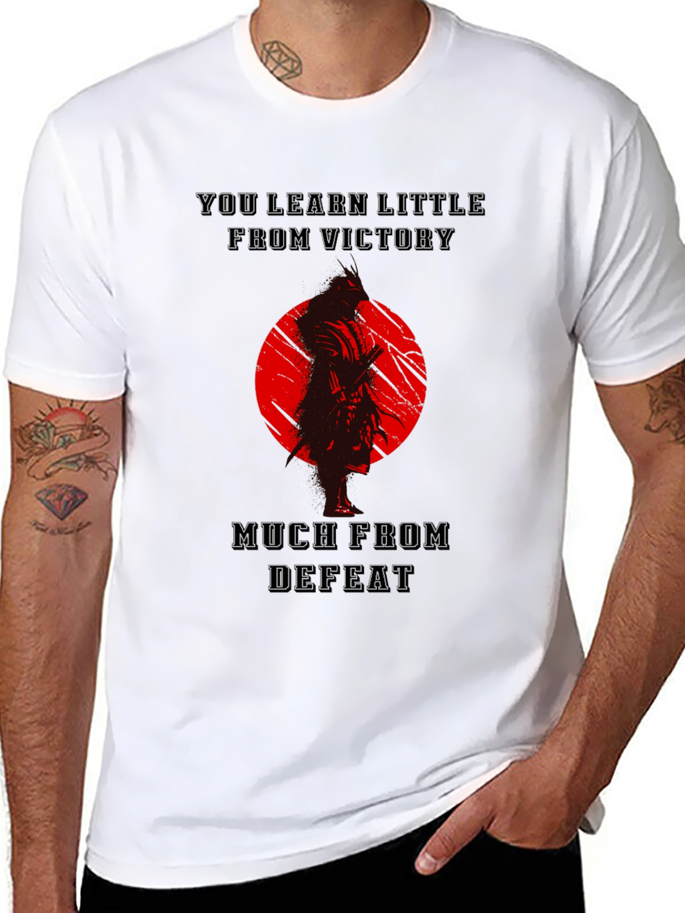 Camiseta Hombre: Lecciones de Victoria y Derrota