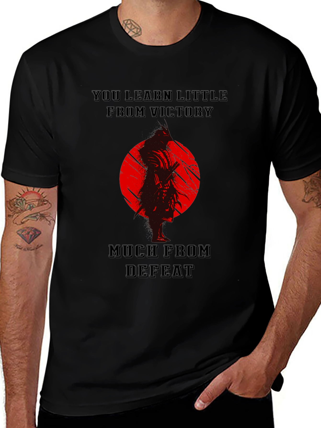 Camiseta Hombre: Lecciones de Victoria y Derrota
