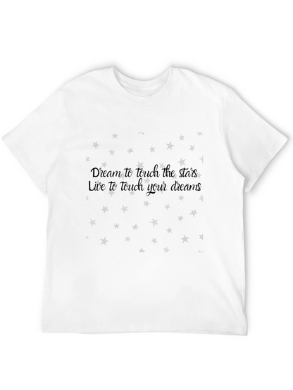 Camiseta Negra: Sueña con las Estrellas