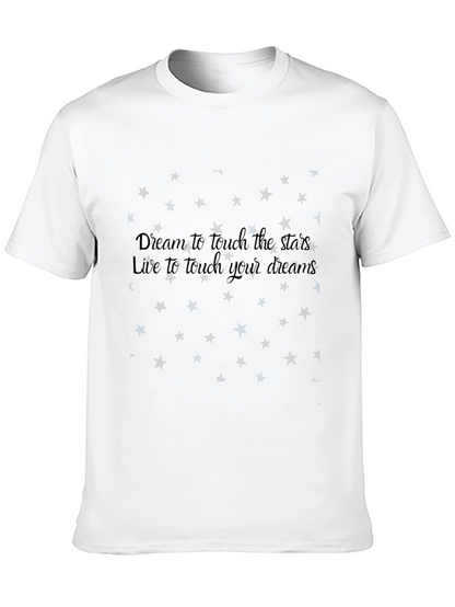 Camiseta Negra: Sueña con las Estrellas