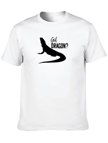 Camiseta Negra con Diseño Got Dragon?