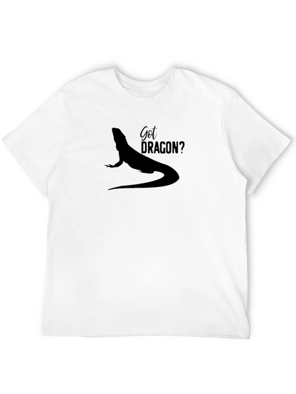Camiseta Negra con Diseño Got Dragon?