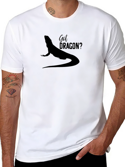 Camiseta Negra con Diseño Got Dragon?