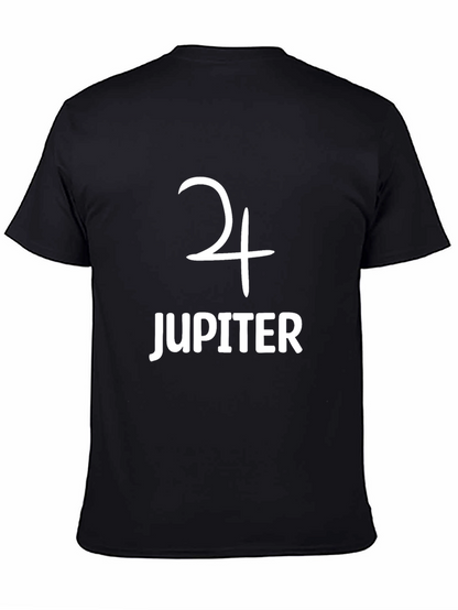 Camiseta Negra Jupiter para Hombre
