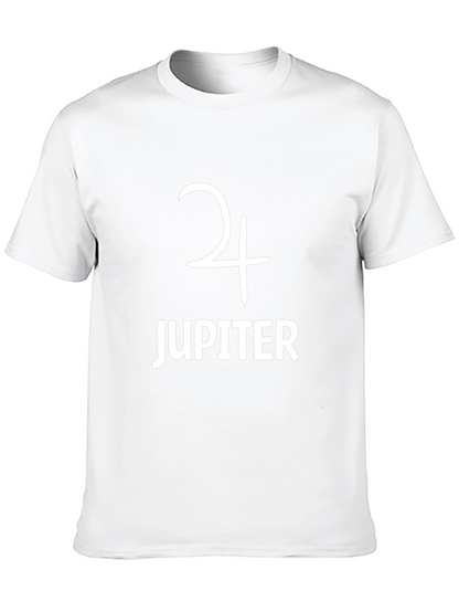 Camiseta Negra Jupiter para Hombre