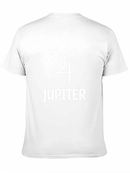 Camiseta Negra Jupiter para Hombre