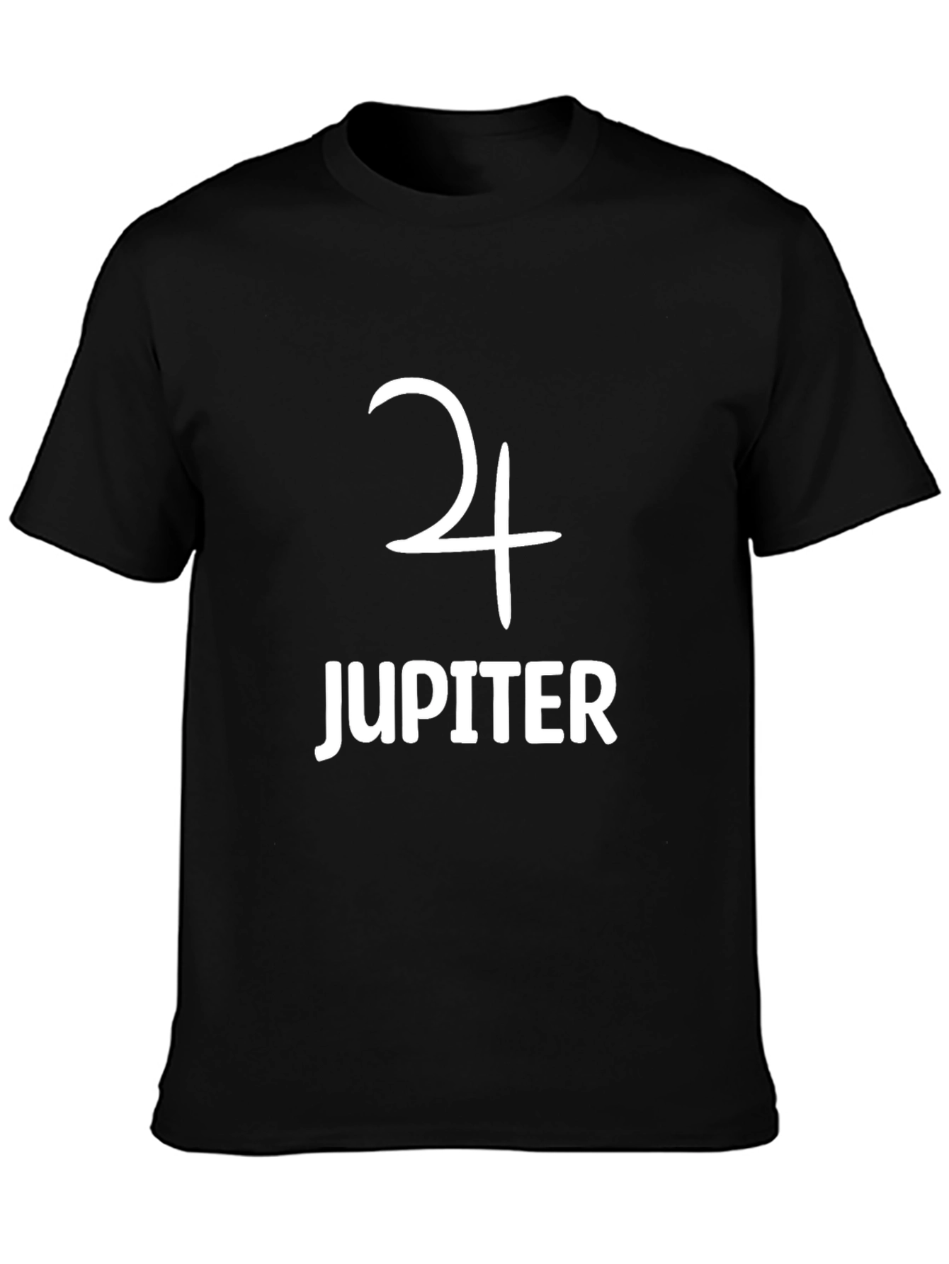 Camiseta Negra Jupiter para Hombre