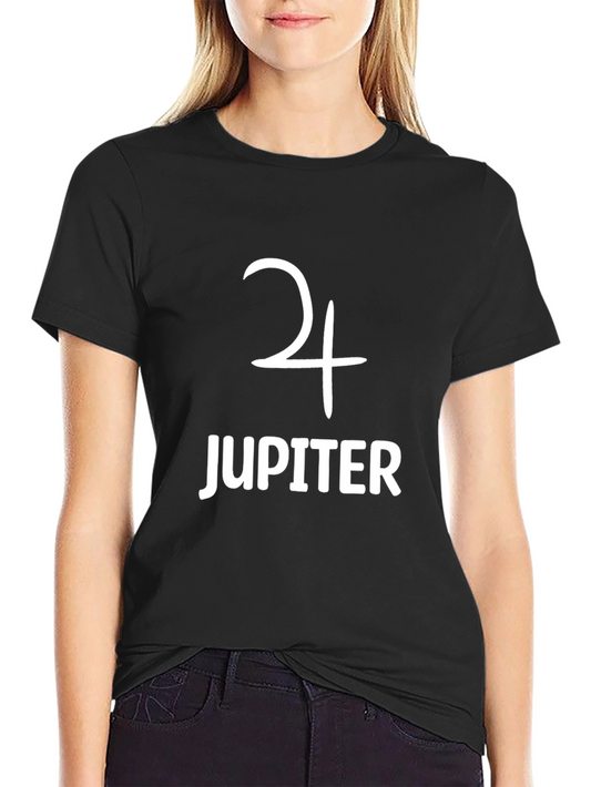 Camiseta Negra Jupiter para Hombre