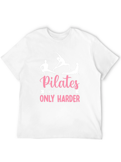 Camiseta Negra Pilates: Un Deporte Más Duro