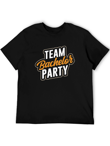 Camiseta Negra Team Bachelor Party