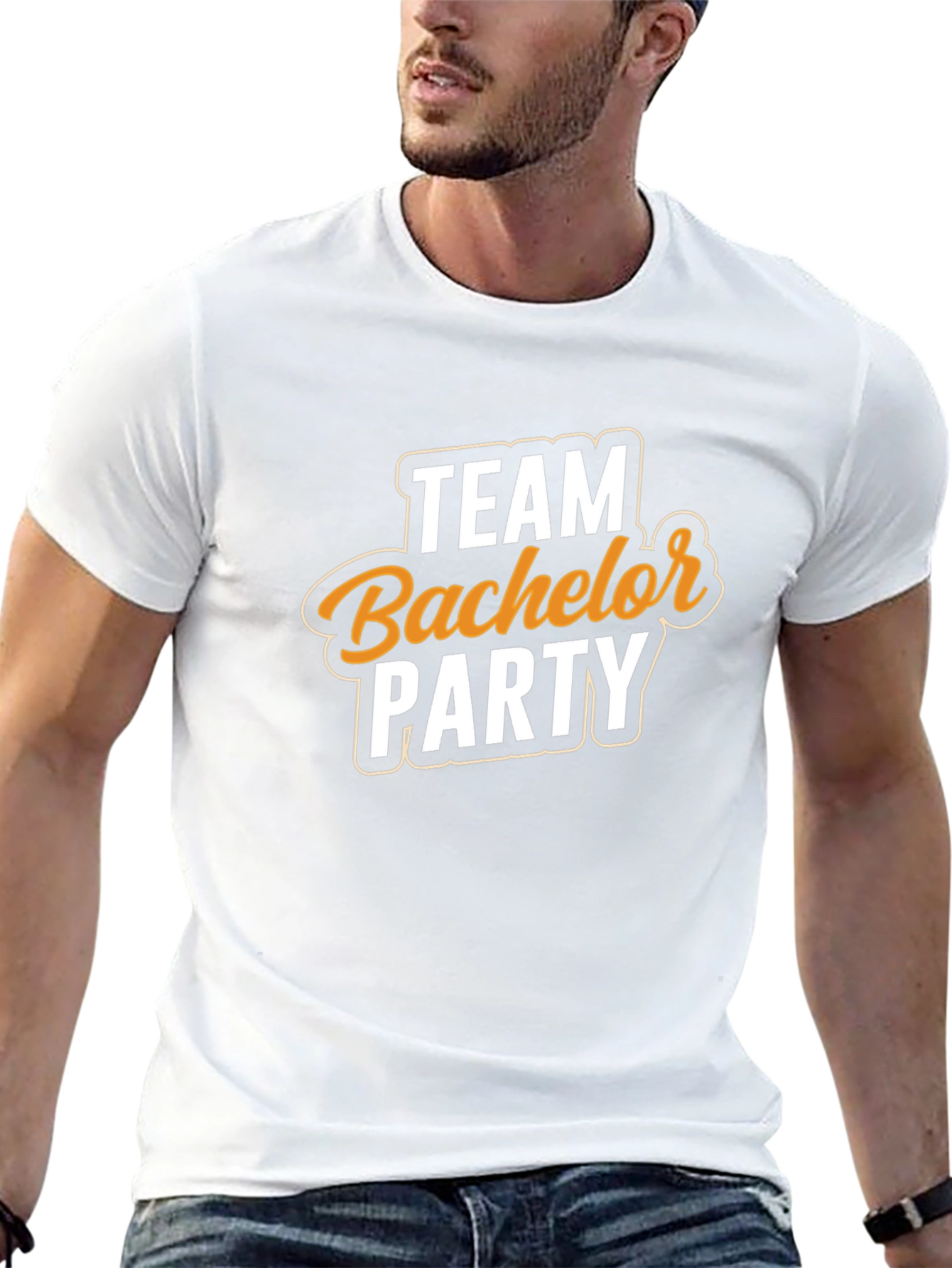 Camiseta Negra Team Bachelor Party