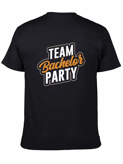 Camiseta Negra Team Bachelor Party