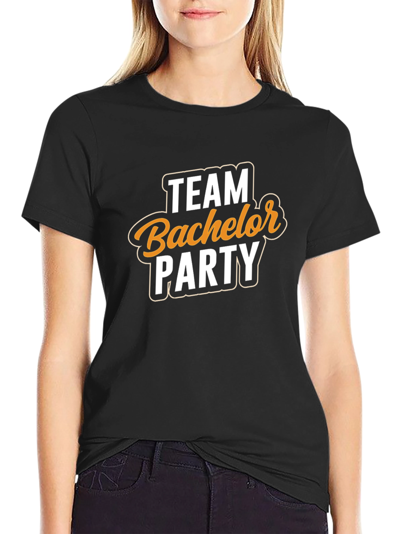 Camiseta Negra Team Bachelor Party