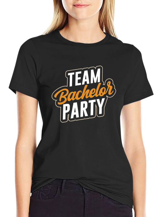 Camiseta Negra Team Bachelor Party