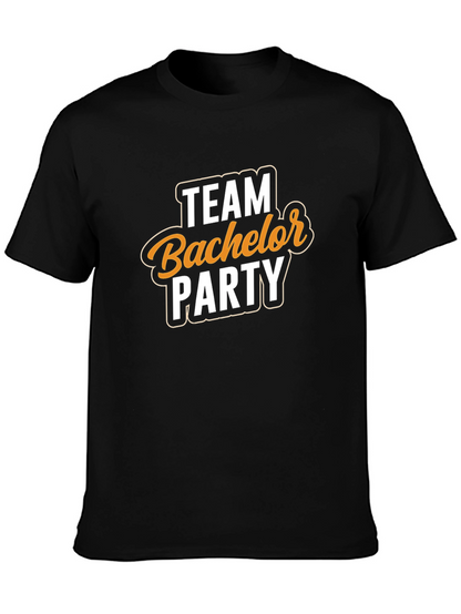 Camiseta Negra Team Bachelor Party