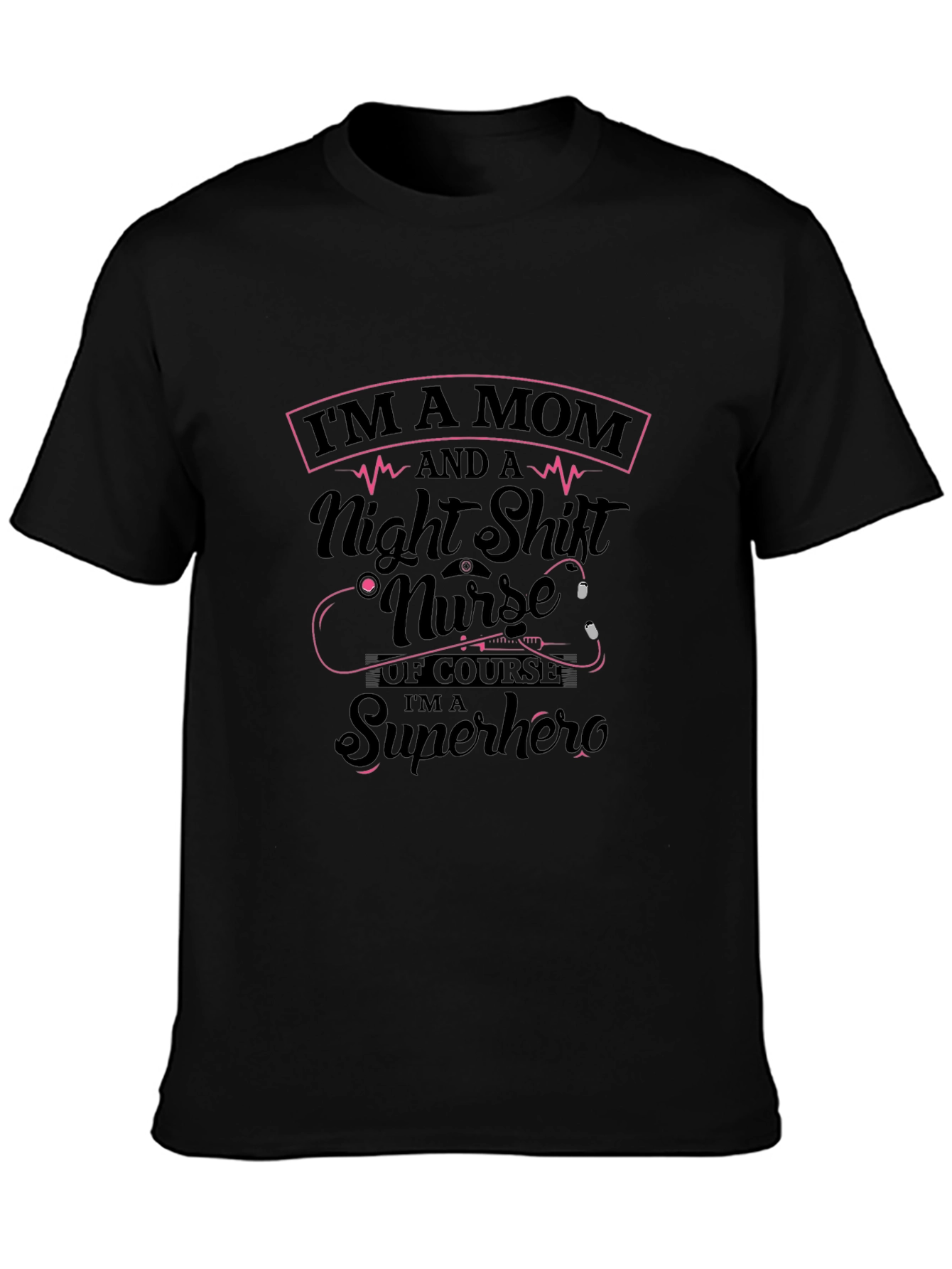 Camiseta Soy Mamá Enfermera y Superhéroe