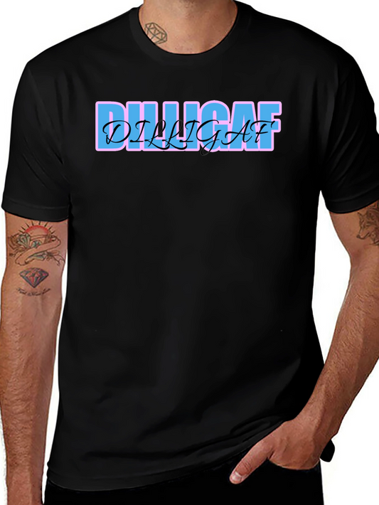 Camiseta Negra DILLIGAF