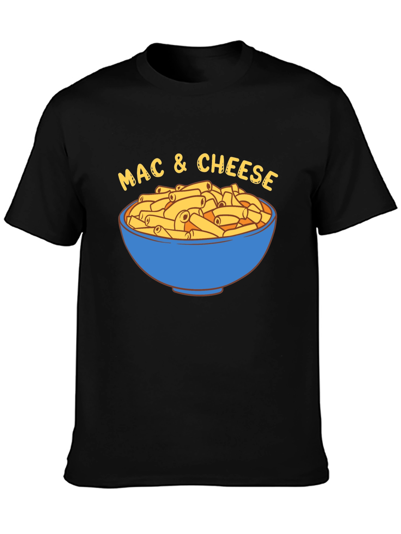 Camiseta Negra Mac & Cheese