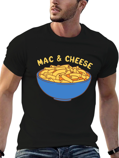 Camiseta Negra Mac & Cheese