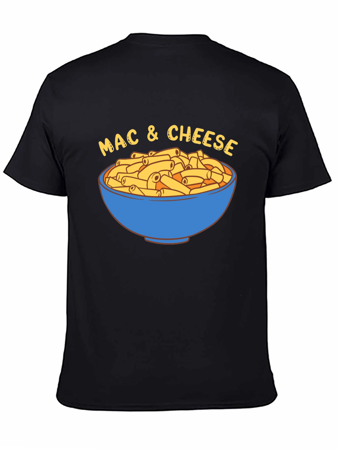 Camiseta Negra Mac & Cheese